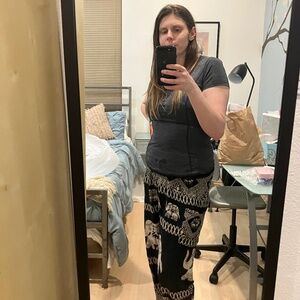 Fun Black Elephant Pants